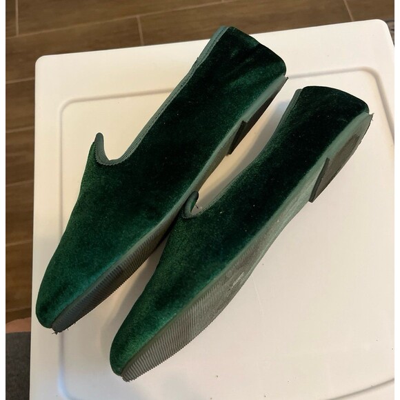 Kids' embroidered-skull velvet slip-on shoes - Picture 6 of 9